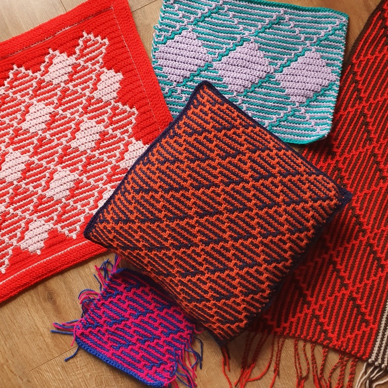 Argyll - Mosaic Crochet Pattern PDF [English]