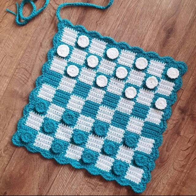 Draughts Game - Crochet Pattern PDF [English]